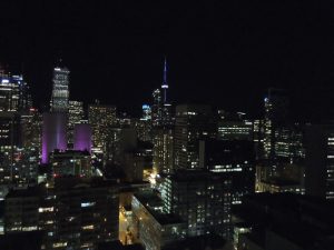 toronto at night